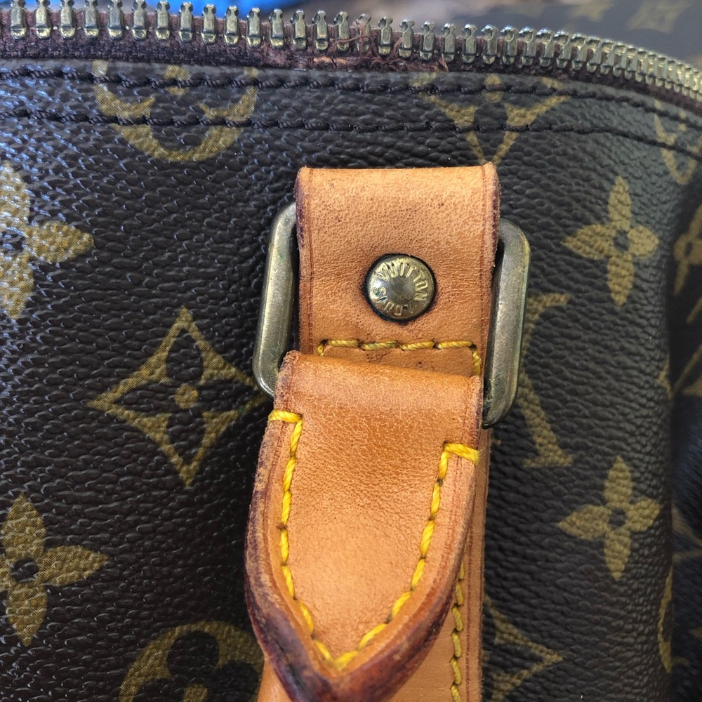 AUTH Louis Vuitton Keepall 55 Bandouliere & EXTRAS - Picture 8 of 8